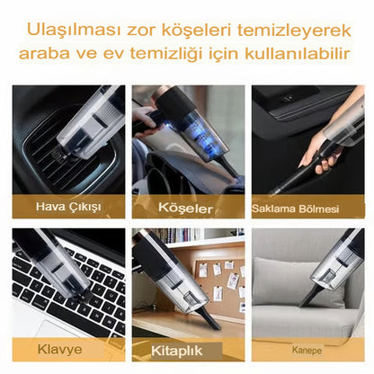 Roomeek™ Kablosuz Elektrikli Süpürge